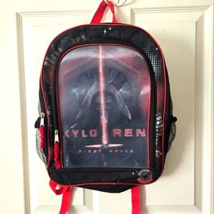 Star Wars Kylo Ren Black and Red Backpack